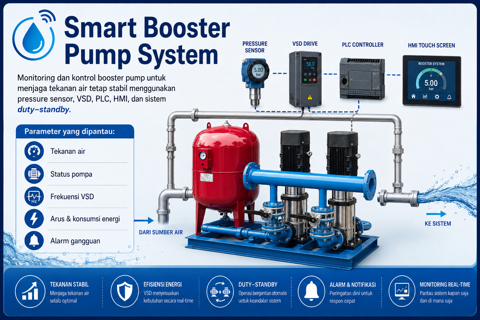 smart booster pump